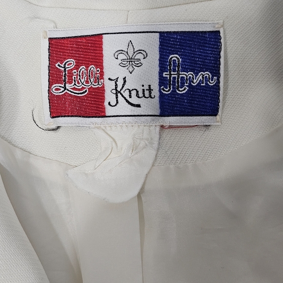 Vintage 70's Lilli Ann Butter Yellow Jacket Blazer  Sz Small France - Picture 3 of 15